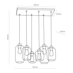 Rippvalgusti TK Lighting Marco 1027 hind ja info | Rippvalgustid | hansapost.ee