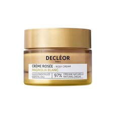 Niisutav näokreem küpsele nahale Decleor Magnolia Blanc Rosy Cream, 50 ml price and information | Face creams | hansapost.ee