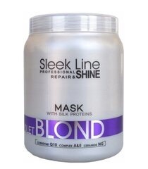 Juuksemask Stapiz Sleek Line Violet Blond 1000 ml hind ja info | Palsamid | hansapost.ee
