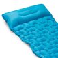 Täispuhutav madrats Spokey Air Bed, ühekohaline, 213x36 cm, sinine цена и информация | Täispuhutavad madratsid ja mööbel | hansapost.ee