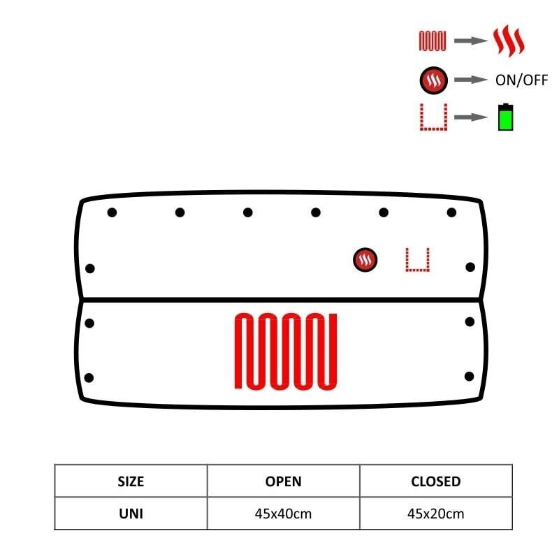 Elektrilise soojendusega soojendaja 4-in-1 Glovii GF41 hind ja info | Soojendavad tooted | hansapost.ee