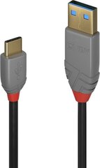 CABLE USB2 C-A 3M/ANTHRA 36888 LINDY hind ja info | Mobiiltelefonide kaablid | hansapost.ee