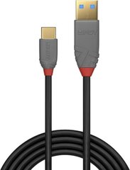 CABLE USB2 C-A 3M/ANTHRA 36888 LINDY hind ja info | Lindy Mobiiltelefonid ja lisatarvikud | hansapost.ee