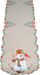 Рождественская скатерть-дорожка с вышивкой OS-303-B, 40x160 см цена и информация | Скатерти, салфетки | hansapost.ee