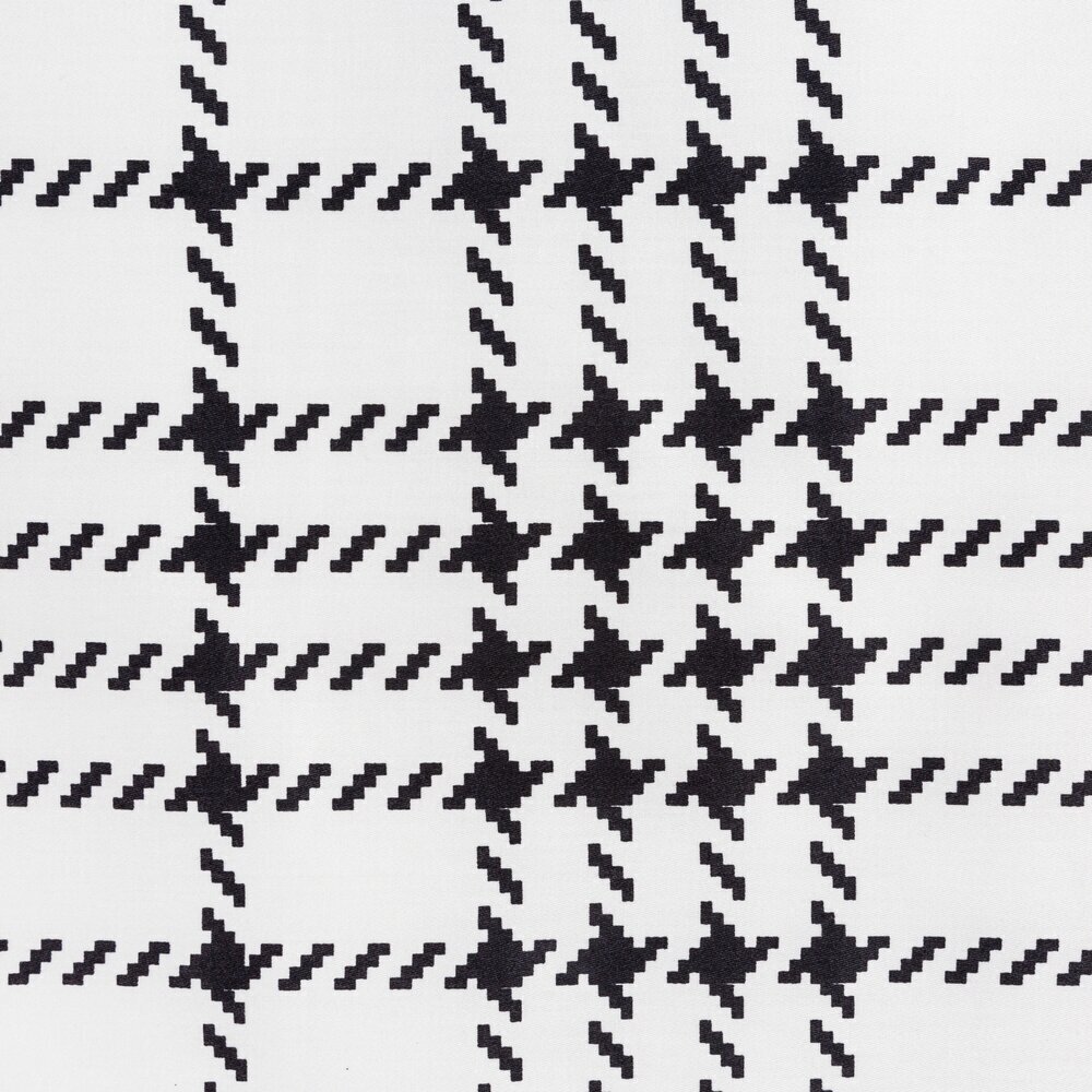 Puuvillasatiinist voodipesu, trükitud musta geomeetrilise mustriga, 160x200 cm, 70x80 cm/X2 цена и информация | Voodipesu | hansapost.ee