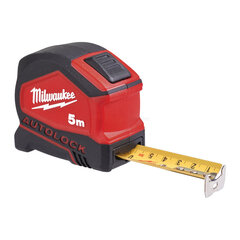 Mõõdulint Milwaukee Autolock 5 m x 25 mm цена и информация | Механические инструменты | hansapost.ee