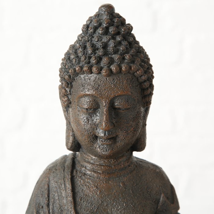 Boltze küünlajalg Buddha 44 cm цена и информация | Küünlad, küünlajalad | hansapost.ee