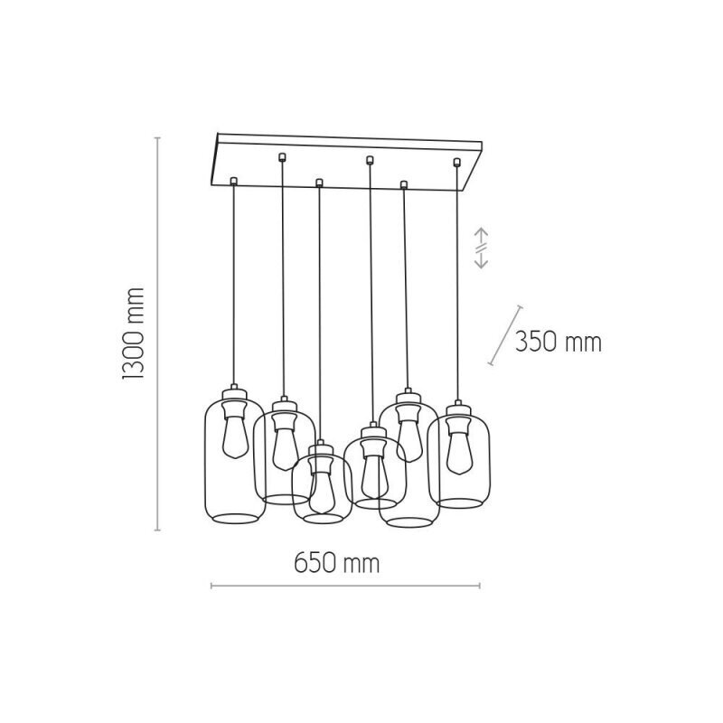 Rippvalgusti TK Lighting Marco 3328 hind ja info | Rippvalgustid | hansapost.ee