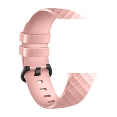 Devia band Deluxe Sport for Fitbit Charge 3 / Charge 4 pink L hind ja info | Nutikellade aksessuaarid ja tarvikud | hansapost.ee