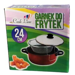 CookLine кастрюли - фритюрница, 24 см цена и информация | Кастрюли, скороварки | hansapost.ee