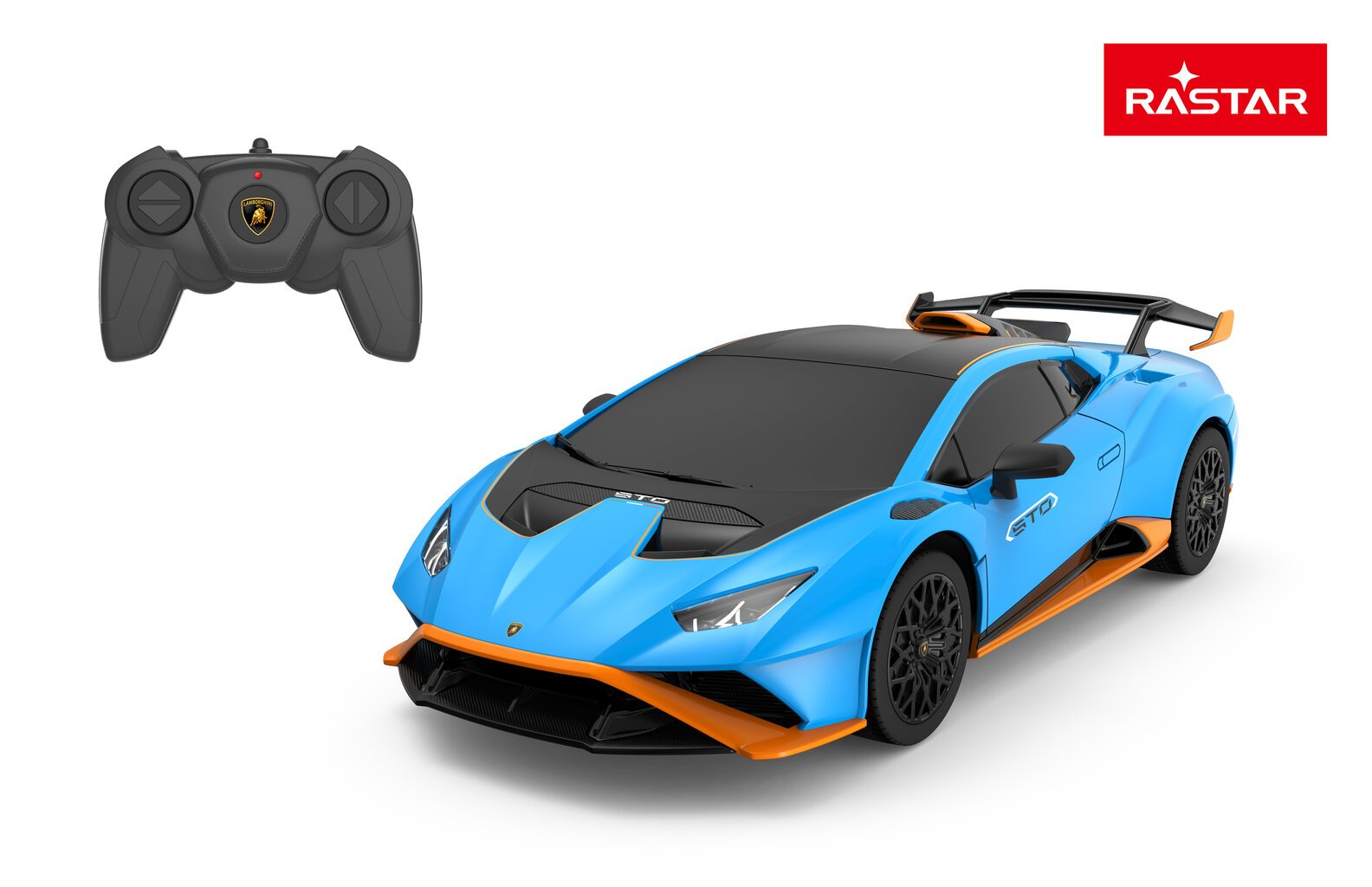 Puldiauto Lamborghini Huracan STO Rastar 1:24 hind ja info | Mänguasjad poistele | hansapost.ee