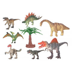 Dinosauruse figuuride komplekt Cretaceous, 8 tk цена и информация | Игрушки для мальчиков | hansapost.ee