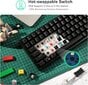 Royal Kludge RK84 TKL klaviatuur | 75%, Hot-swap, Red Switches, US, must цена и информация | Klaviatuurid | hansapost.ee