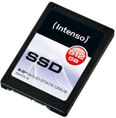 Kõvaketas INTENSO 3812450 SSD 512 GB 2.5" SATA3 цена и информация | Sisemised kõvakettad | hansapost.ee