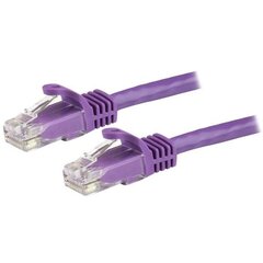 Жесткий сетевой кабель UTP кат. 6 Startech N6PATC50CMPL         0,5 m Лиловый цена и информация | Кабели и провода | hansapost.ee