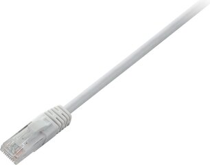 Жесткий сетевой кабель UTP кат. 6 V7 V7CAT6UTP-01M-WHT-1E цена и информация | Кабели и провода | hansapost.ee