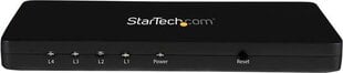 HDMI-переключатель Startech ST124HD4K цена и информация | Адаптеры, USB-разветвители | hansapost.ee