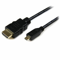 HDMI-kaabel Startech HDADMM1M, 1 m hind ja info | Juhtmed ja kaablid | hansapost.ee
