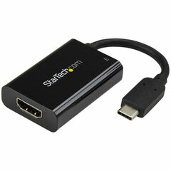 Адаптер USB C—HDMI Startech CDP2HDUCP            Чёрный 4K Ultra HD цена и информация | Адаптеры, USB-разветвители | hansapost.ee