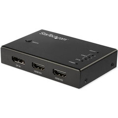 Переключатели HDMI Startech VS421HDDP            Чёрный цена и информация | Адаптеры и USB-hub | hansapost.ee