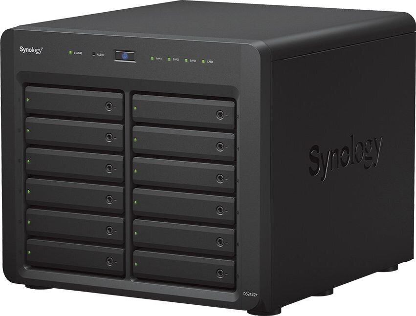 NAS Võrgusalvesti Synology DS2422+ Must цена и информация | Väliste kõvaketaste ümbrised | hansapost.ee