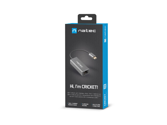 Natec Ethernet цена и информация | USB adapterid ja jagajad | hansapost.ee