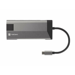 Natec Fowler Plus USB-C->HUB USB 3.0 3x HDMI 4K price and information | USB adapterid ja jagajad | hansapost.ee