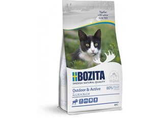 Kassitoit Bozita outdoor&active põdraga, 400 g hind ja info | Kassi kuivtoit ja kassikrõbinad | hansapost.ee