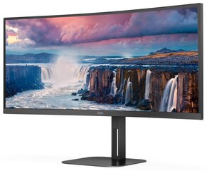 AOC V5 CU34V5C 34" Wide Quad HD LED CU34V5C/BK цена и информация | Мониторы | hansapost.ee