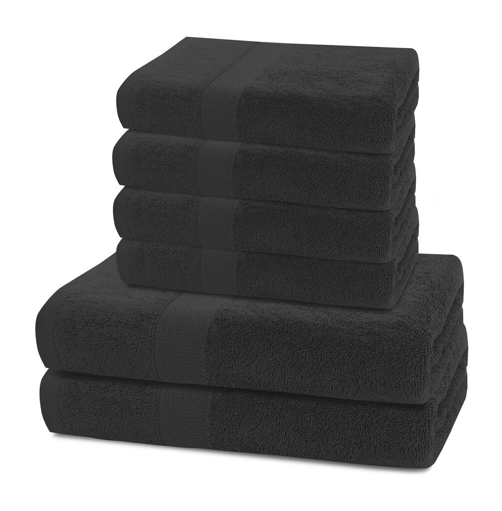 Decoking rätik Marina, must- erinevad suurused hind ja info | Rätikud ja saunalinad | hansapost.ee