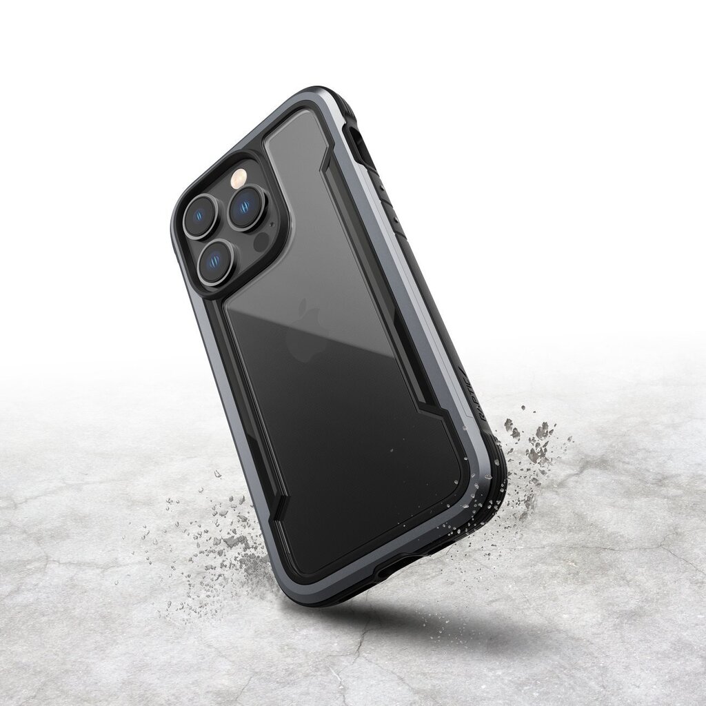 Ümbrik Raptic X-Doria Shield Case iPhone 14 Pro must цена и информация | Telefonide kaitsekaaned ja -ümbrised | hansapost.ee