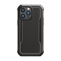 Ümbris Raptic X-Doria Fort Case iPhone 14 Pro must hind ja info | Telefonide kaitsekaaned ja -ümbrised | hansapost.ee