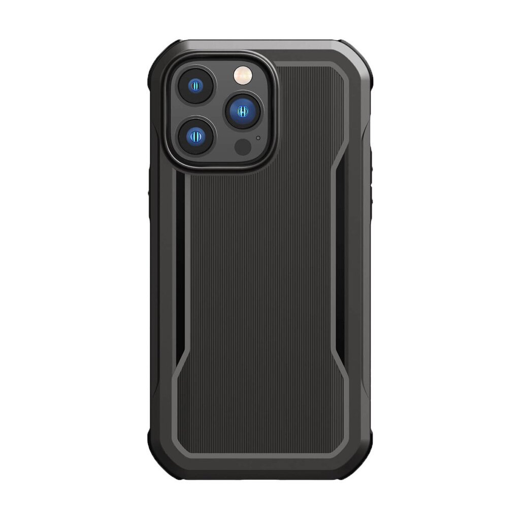 Ümbris Raptic X-Doria Fort Case iPhone 14 Pro must цена и информация | Telefonide kaitsekaaned ja -ümbrised | hansapost.ee