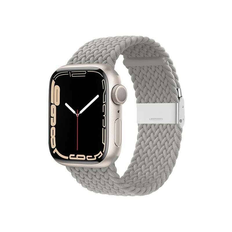 Crong Wave Band mõeldud Apple Watch 42/44/45mm, pilka цена и информация | Nutikellade aksessuaarid ja tarvikud | hansapost.ee