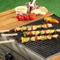 BBQ - metallvardad 24 cm (4 tk.) цена и информация | Grillitarvikud ja grillnõud | hansapost.ee