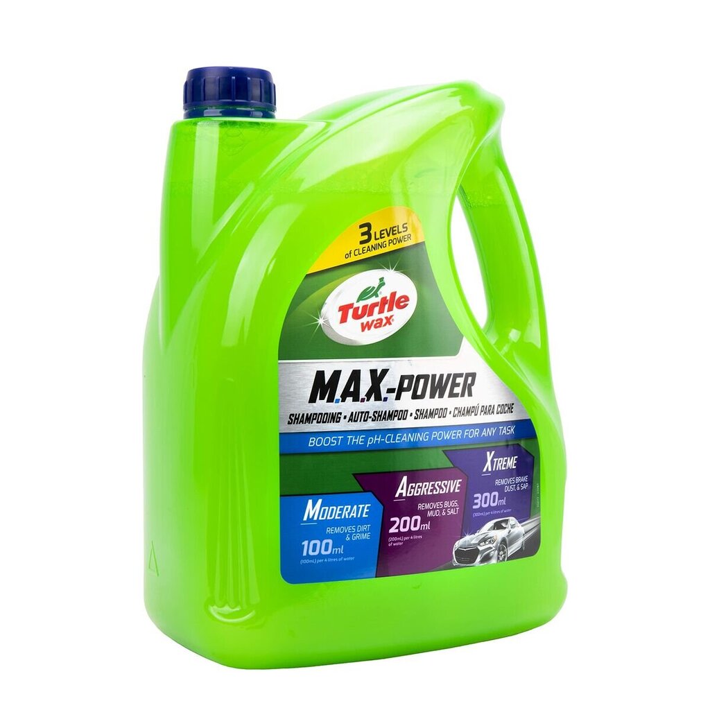 Auto šampoon Turtle Wax TW53287 4 L pH neutraalne цена и информация | Autokeemia | hansapost.ee