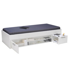 Кровать Tess 90x200 см, белый цена и информация | Кровати | hansapost.ee