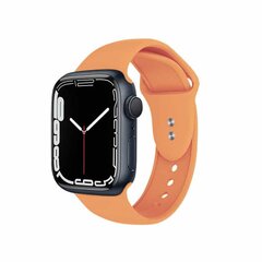 Crong käevõru Apple Watchile 42/44/45mm, oranž hind ja info | Crong Mobiiltelefonid, fotokaamerad, nutiseadmed | hansapost.ee