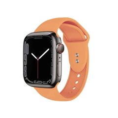 Crong käevõru Apple Watchile 42/44/45mm, oranž hind ja info | Crong Nutikellad ja nutivõrud | hansapost.ee
