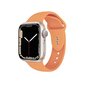 Crong käevõru Apple Watchile 42/44/45mm, oranž hind ja info | Nutikellade aksessuaarid ja tarvikud | hansapost.ee