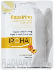 Увлажняющие носки Repair Peach Iroha цена и информация | Iroha Косметика для тела | hansapost.ee