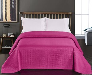 Kahepoolne voodikate Bibi Purple White, 260x280 cm hind ja info | Pleedid, voodikatted ja päevatekid | hansapost.ee