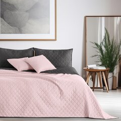 Decoking voodikate Axel, roosa-hall - erinevad suurused hind ja info | Pleedid, voodikatted ja päevatekid | hansapost.ee