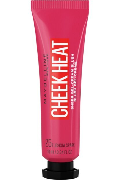 Põsepuna Cheek Heat Maybelline (8 ml): Värvus - 25-fuchsia spark цена и информация | Päikesepuudrid ja põsepunad | hansapost.ee