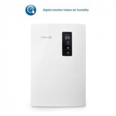 Clean Air Optima CA-703 dehumidifier 2 L 35 dB 60 W White цена и информация | Niiskusekogujad ja õhukuivatid | hansapost.ee