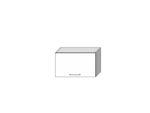 Шкаф подвесной кухонный VITA W60OKGR, белый цена и информация | Кухонные шкафчики | hansapost.ee