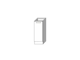 Кухонный шкаф напольный VITA D30 P/L, белый цена и информация | Кухонные шкафчики | hansapost.ee