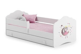 Lastevoodi Casimo Barrier Sleeping Princess 160x80cm + madrats + sahtel цена и информация | Детские кровати | hansapost.ee