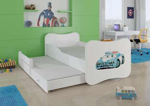 Детская кровать Gonzalo II Police Car 160x80см + Матрас цена и информация | Детские кровати | hansapost.ee