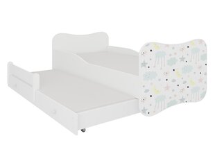 Детская кровать Gonzalo II Galaxy 160x80см + Матрас цена и информация | Детские кровати | hansapost.ee
